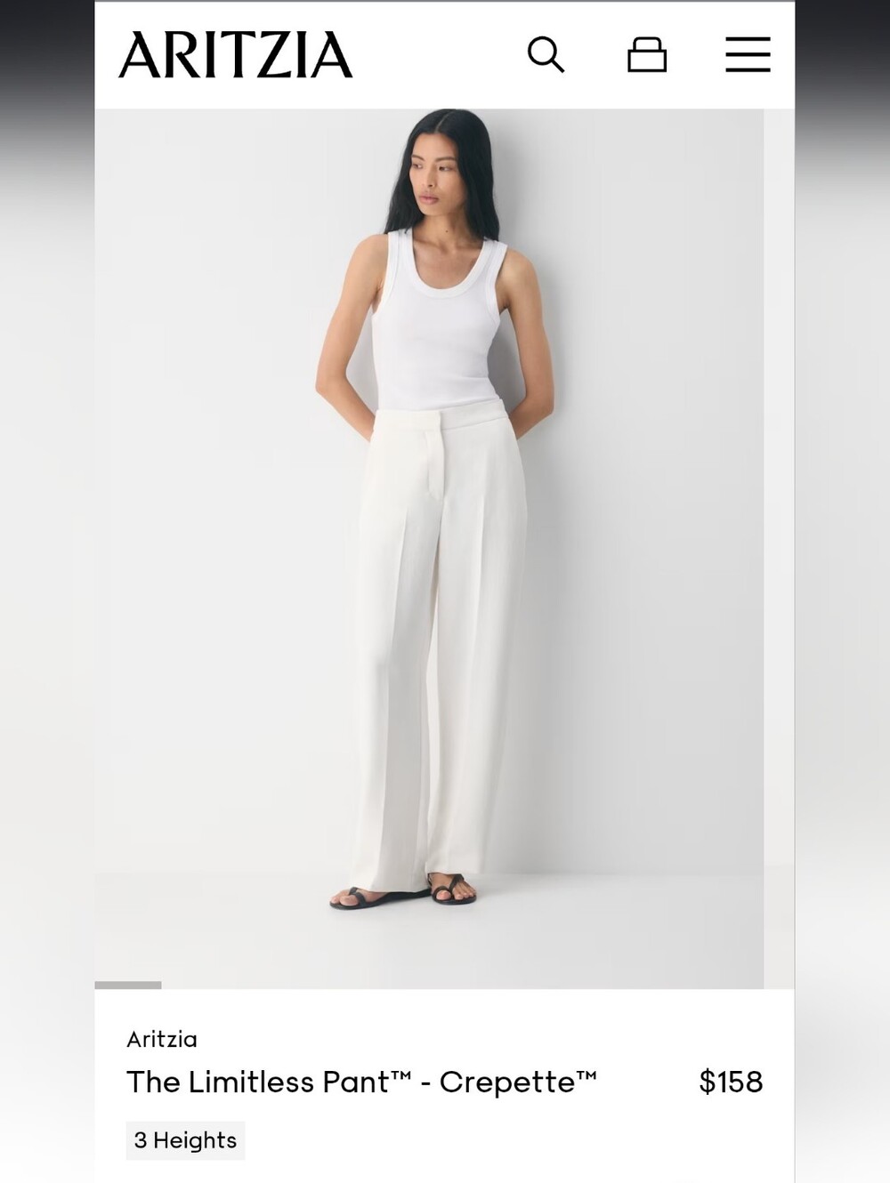 Aritzia The Limitless Pant - Crepette